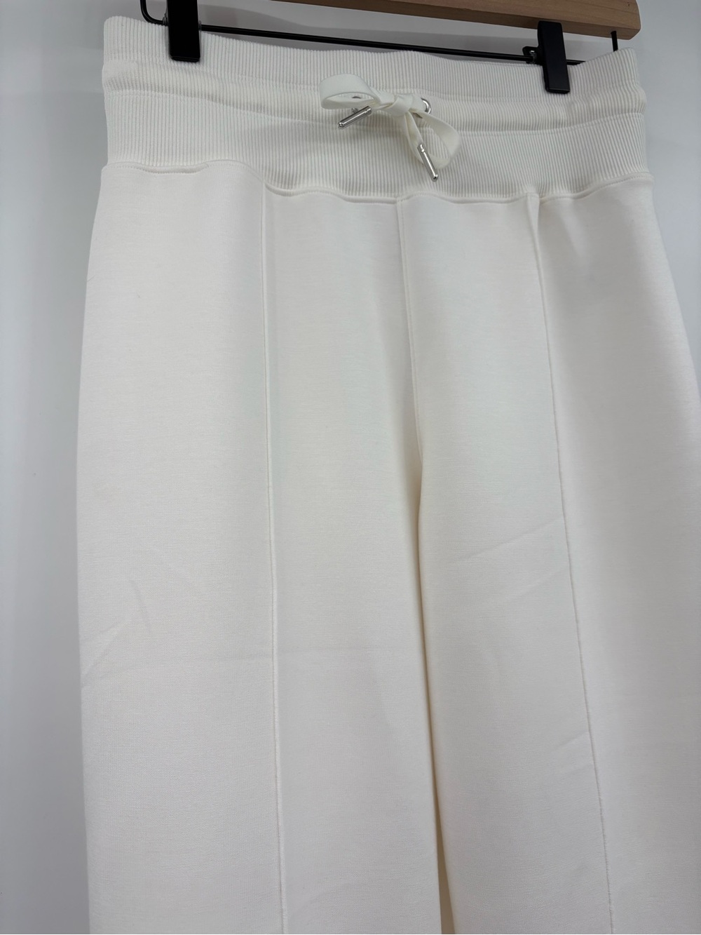 SPANX AirEssentials Luxe Tapered Pants Powder Ivory NWT Size S - Picture 5 of 12